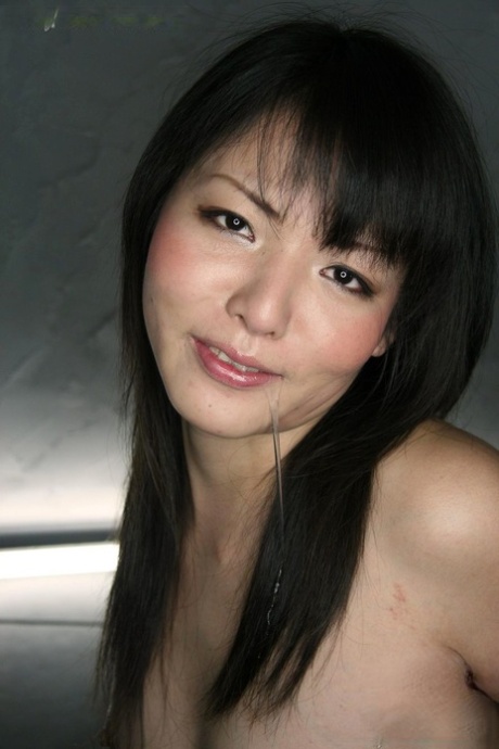 Naked Japanese female is mouth fucked with her hands tied behind her back 93036910