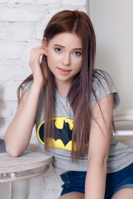Innocent looking teen Margarita makes her nude debut in canvas sneakers 98571111